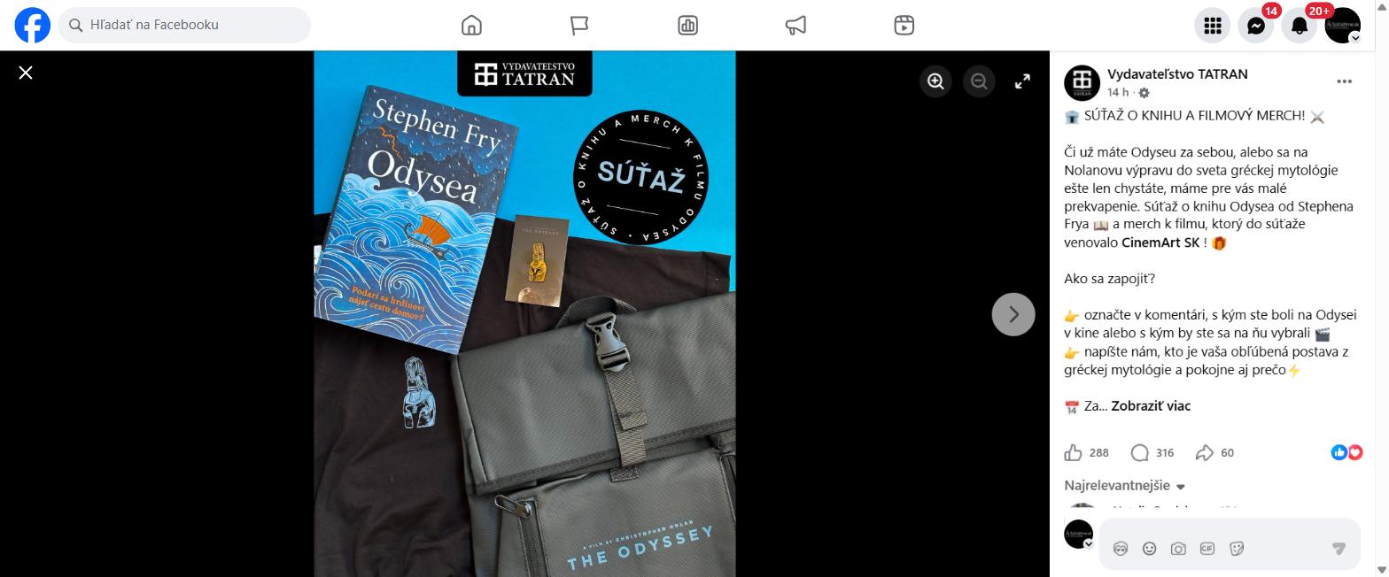 SÚŤAŽ O KNIHU A FILMOVÝ MERCH!