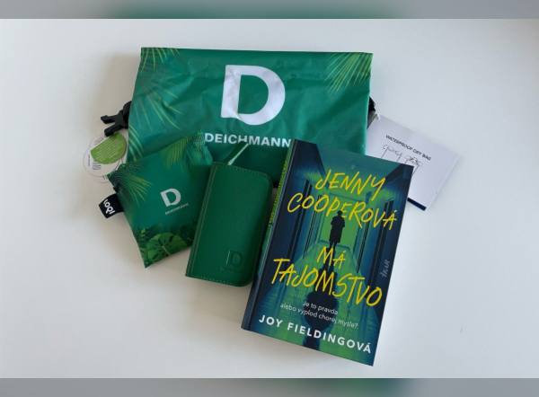 Súťaž o knihu Jenny Cooperová má tajomstvo a balíček Deichmann