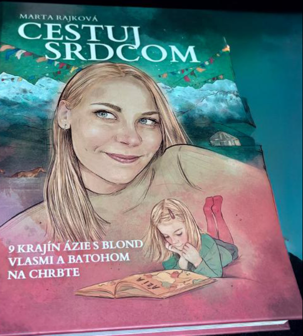 Súťaž o knihu Marty Rajcovej - Cestuj srdcom!