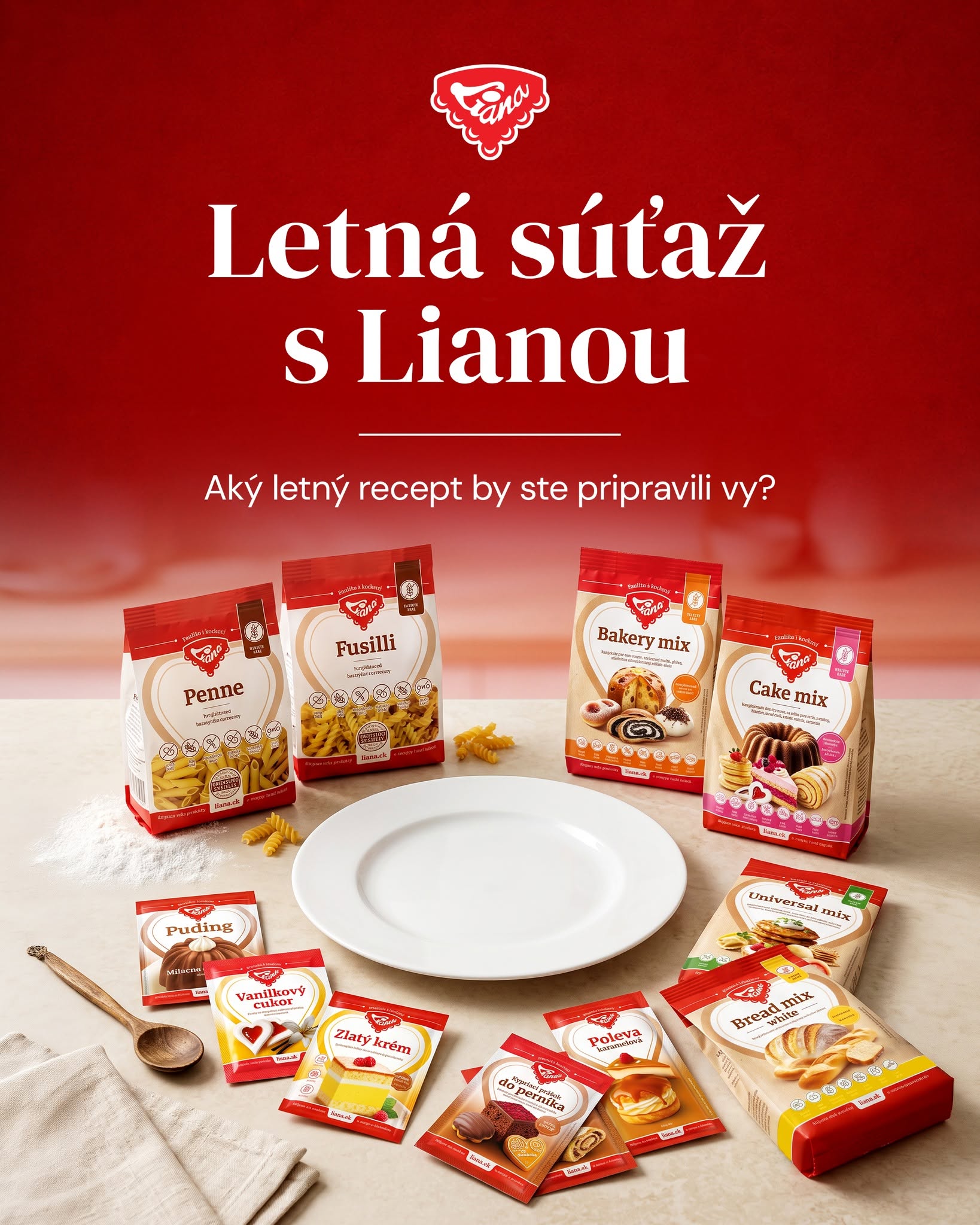 Súťaž o letný balíček produktov Liana