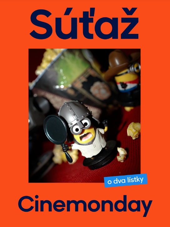 Súťaž o lístky na  bláznivú novinku Mimoni a monštrá, alebo na iný film podľa vlastného výberu.