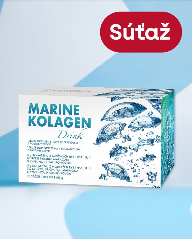SÚŤAŽ o Marine Kolagén Drink s príchuťou maracuja
