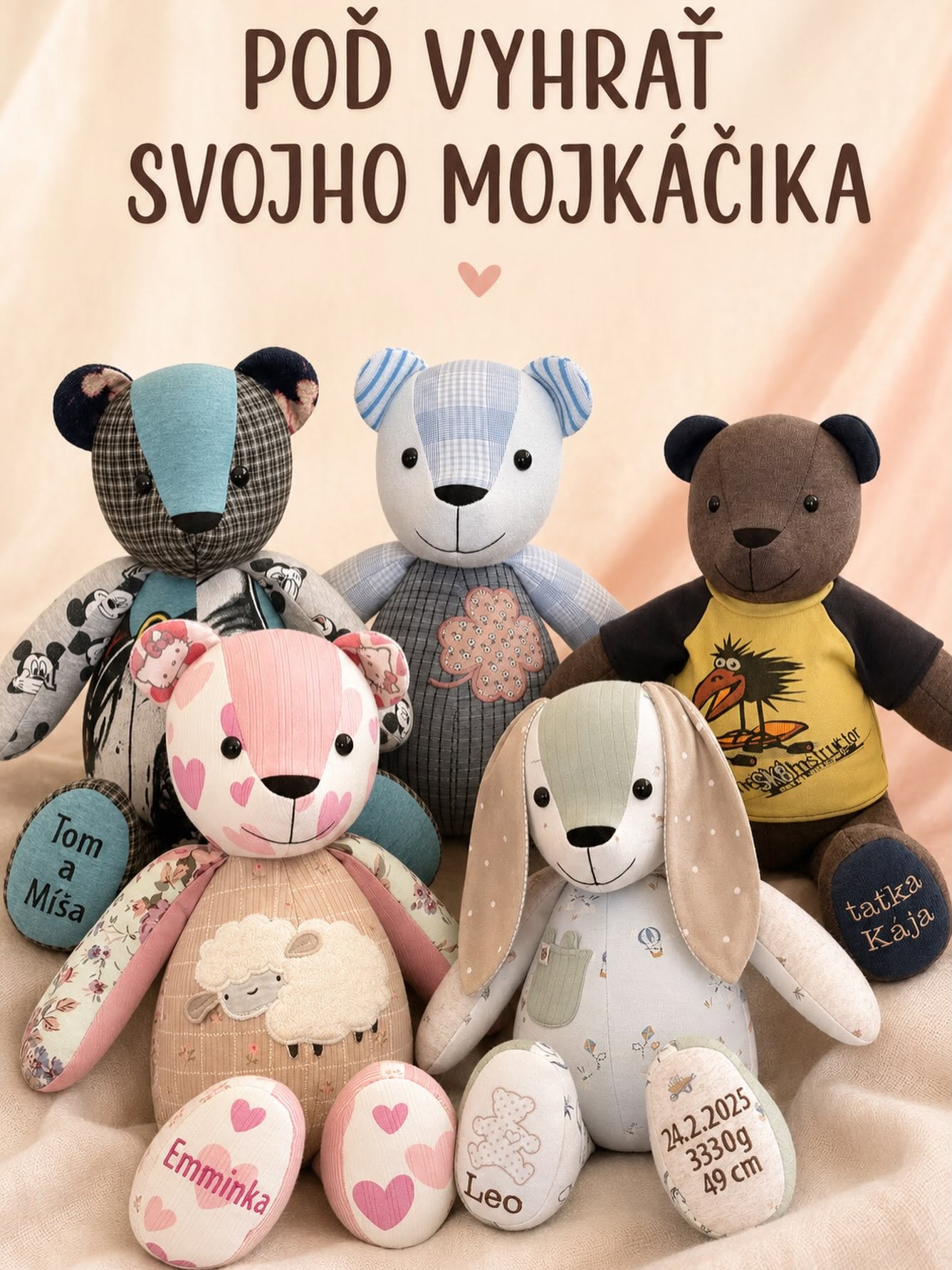 Súťaž o mojkáčika od Bubeli