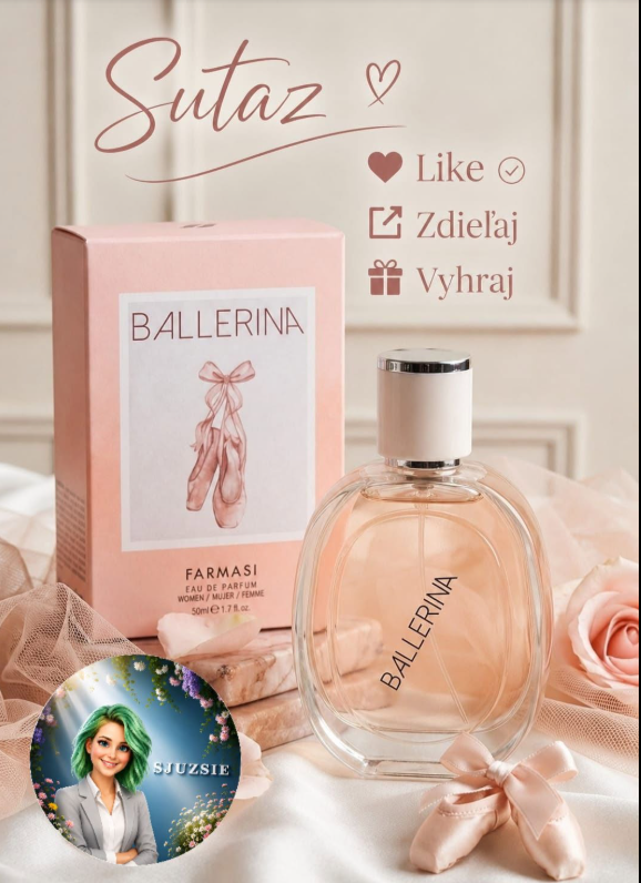 Súťaž o parfum Ballerina od Farmasi