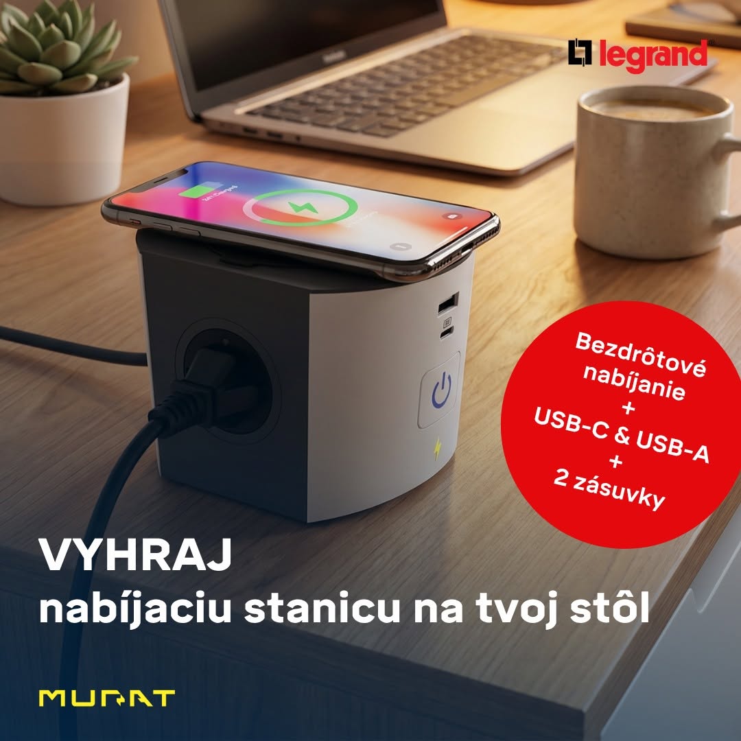 Súťaž o štýlovú nabíjaciu stanicu Legrand