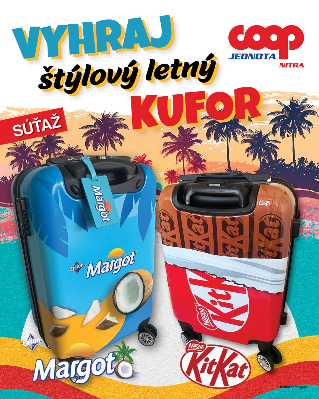 Súťaž o štýlový letný kufor od COOP Jednota