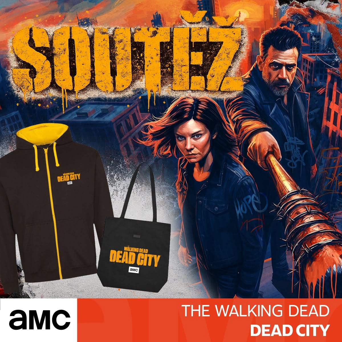 Súťaž o stylový merch seriálu The Walking Dead: Dead City 3