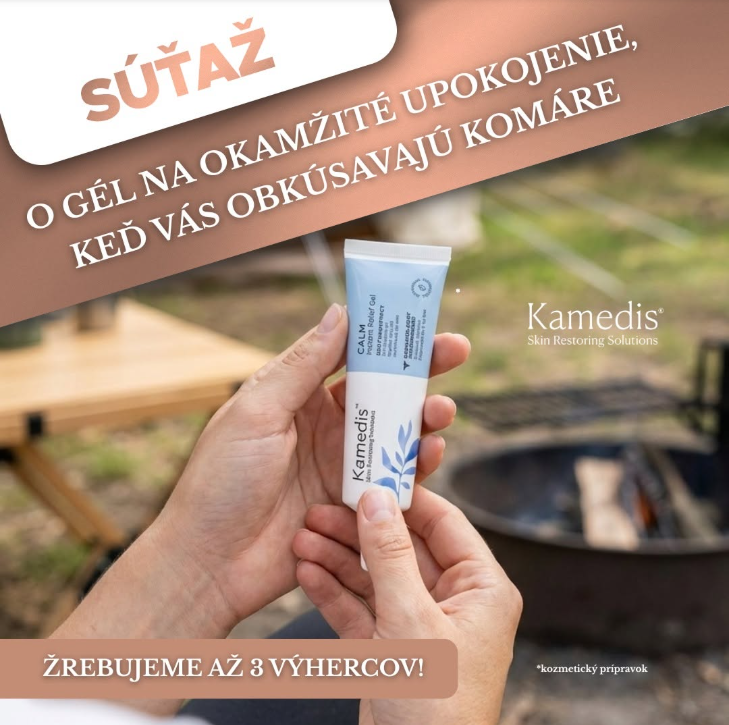 Súťaž o upokojujúci gél Kamedis Problem Relief na uštipnutie hmyzom