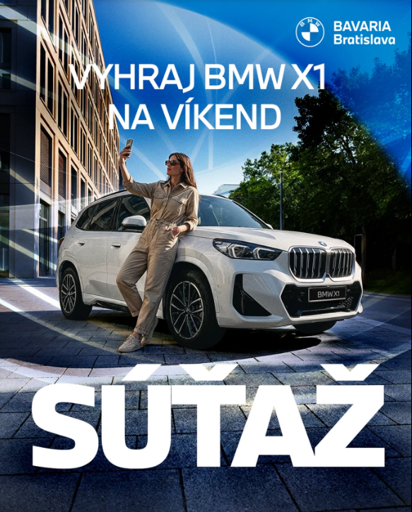 Súťaž o víkendovú jazdu BMW X1