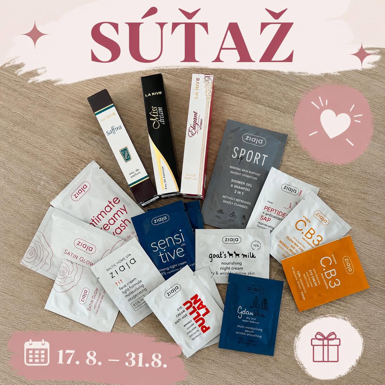 Súťaž o voňavý a beauty balíček