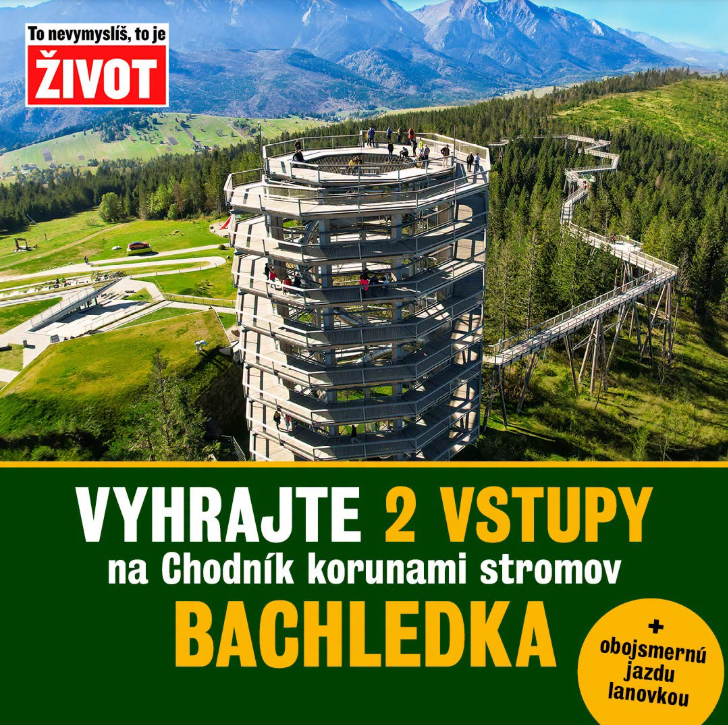SÚŤAŽ O VSTUPY NA CHODNÍK KORUNAMI STROMOV BACHLEDKA!