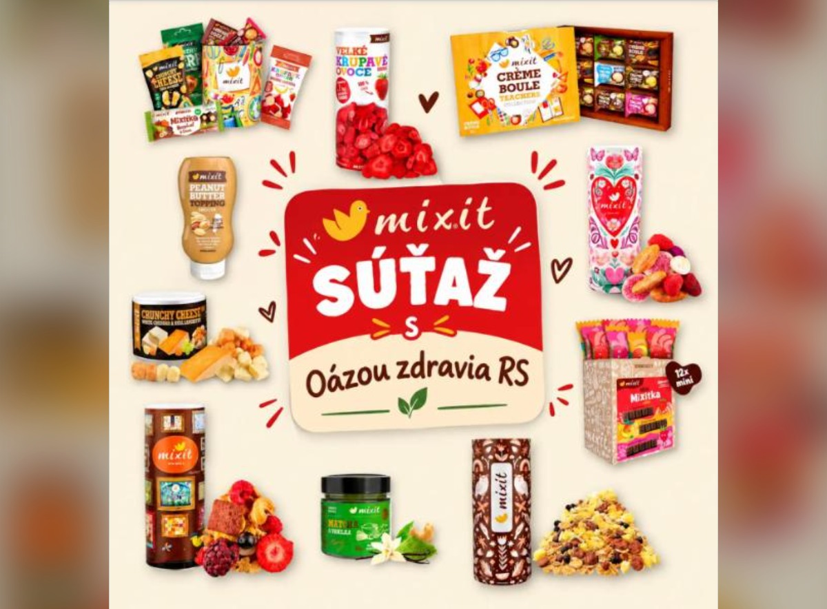 SÚŤAŽ Oáza Zdravia: vyhrajte Mixit balíček v hodnote 30 € (1 výherca)