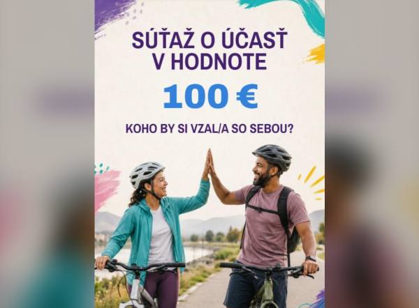 SÚŤAŽ Od Tatier k Dunaju na bicykli: vyhrajte účasť v pelotóne v hodnote 100 €