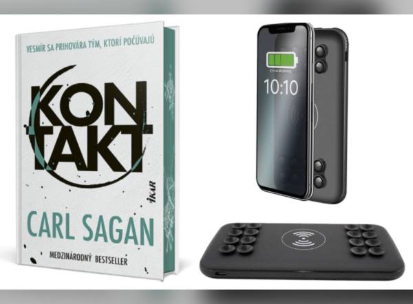 Súťaž Orava WCH-004 a knihu Kontakt (Ikar)
