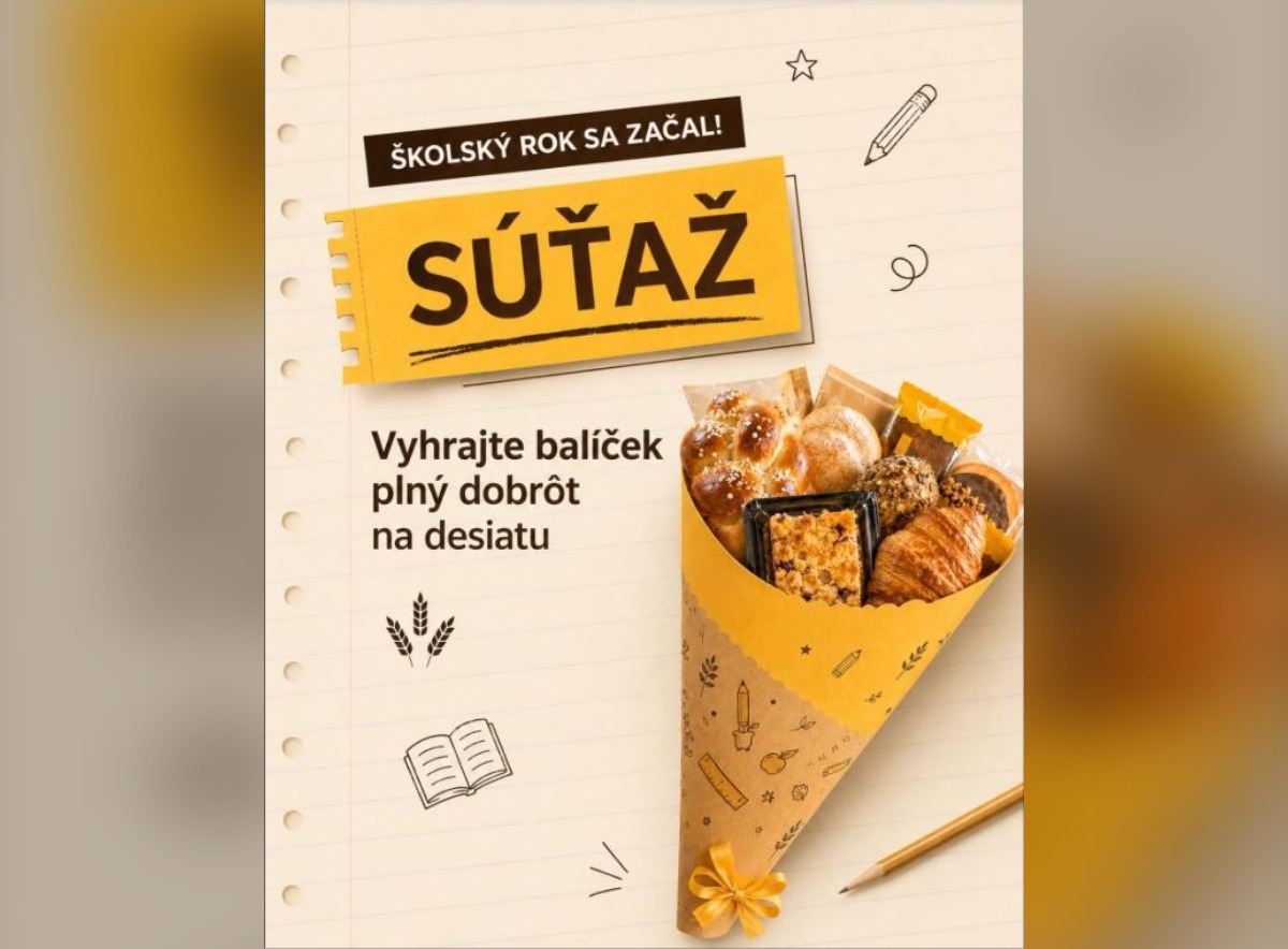 SÚŤAŽ Pekáreň Drahovce na Instagrame: vyhrajte balíček dobrôt pre školáka (1 výherca)