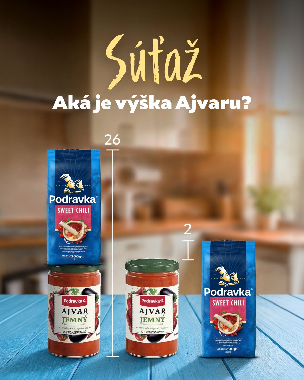 Súťaž Podravka o tri balíčky na rozbeh školského roka