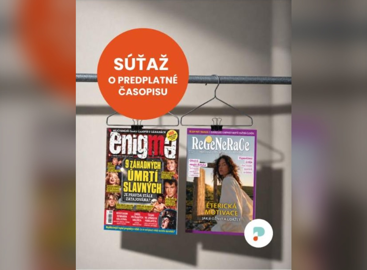 SÚŤAŽ Predplatne.sk: vyhrajte polročné predplatné časopisu Enigma alebo Regenerace