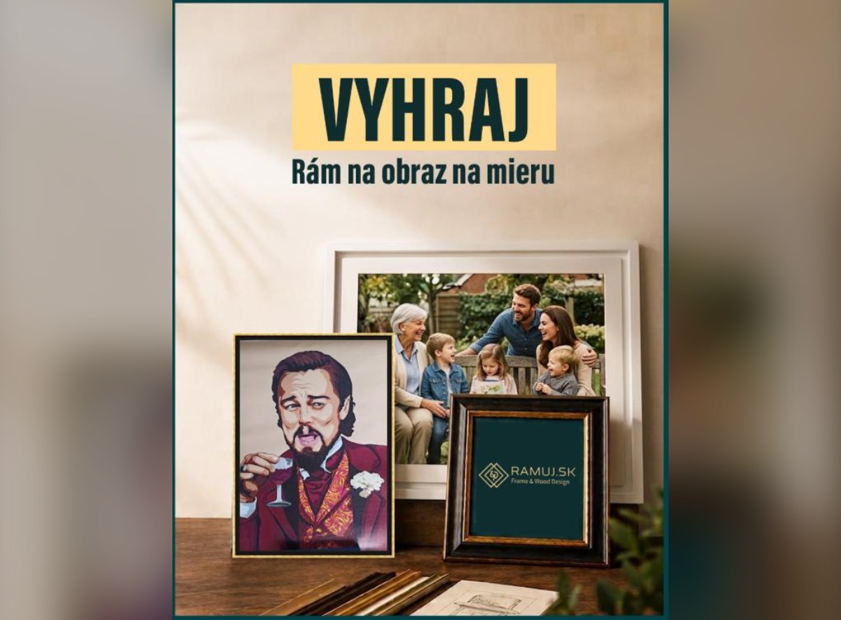 SÚŤAŽ RAMUJ.sk: vyhrajte rám na obraz na mieru