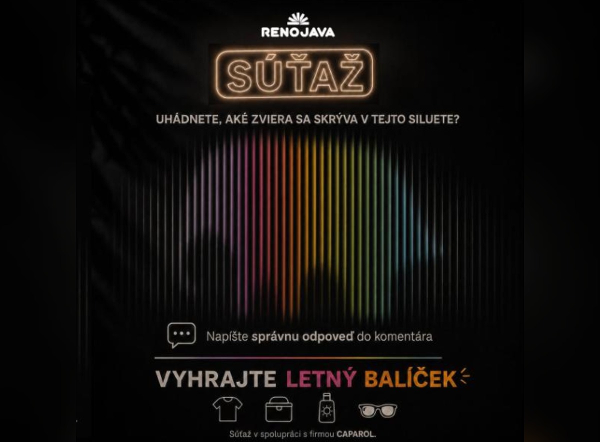SÚŤAŽ Renojava: uhádnite zviera v siluete a vyhrajte letný balíček