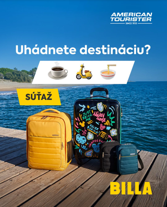 Súťaž s American Tourister o cestovnú batožinu