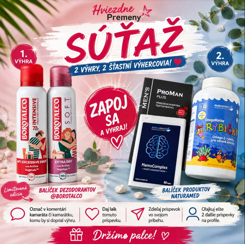 Súťaž s Hviezdnymi Premenami