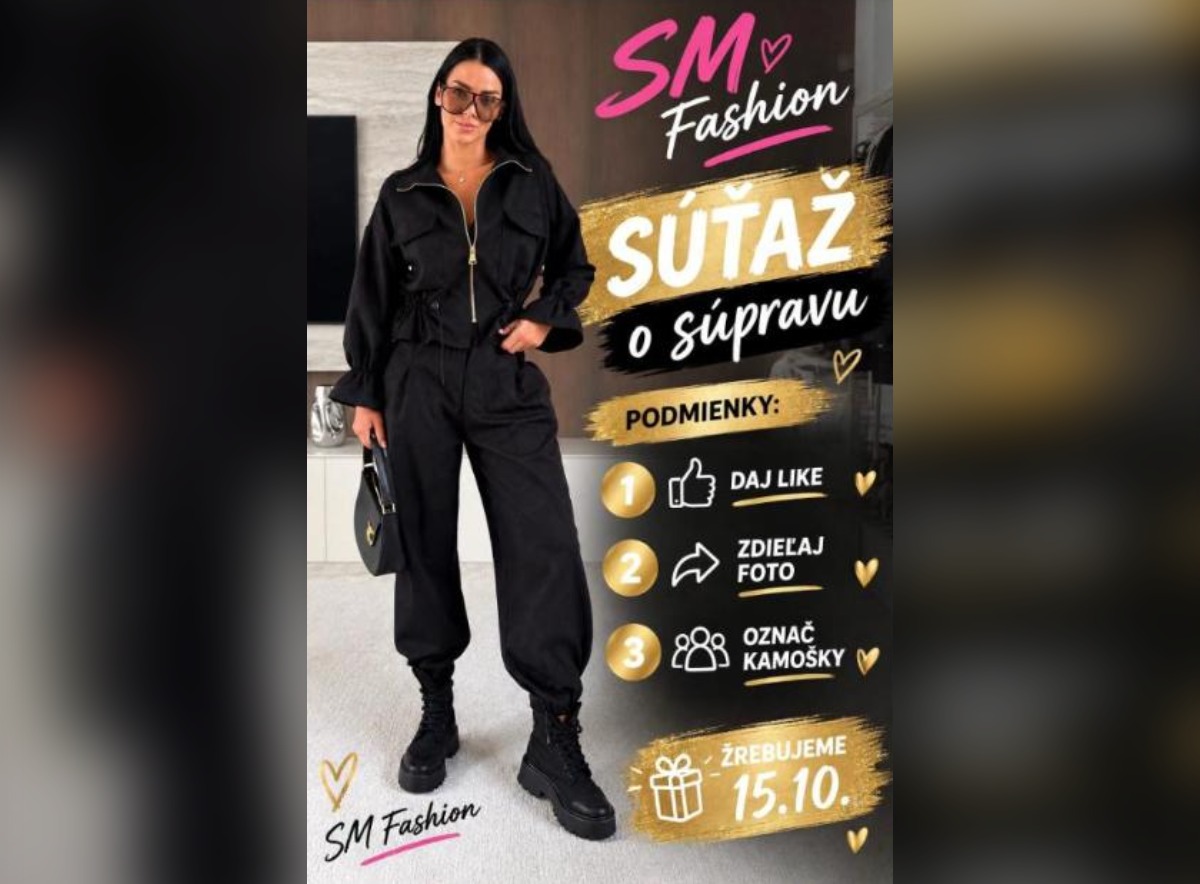 SÚŤAŽ SM Fashion: vyhrajte súpravu (1 výherca)