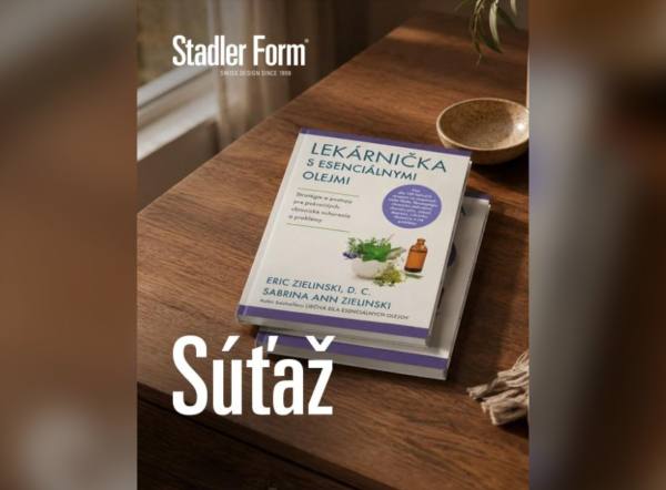 SÚŤAŽ Stadler Form: vyhrajte knihu Lekárnička s esenciálnymi olejmi (2 výhercovia)