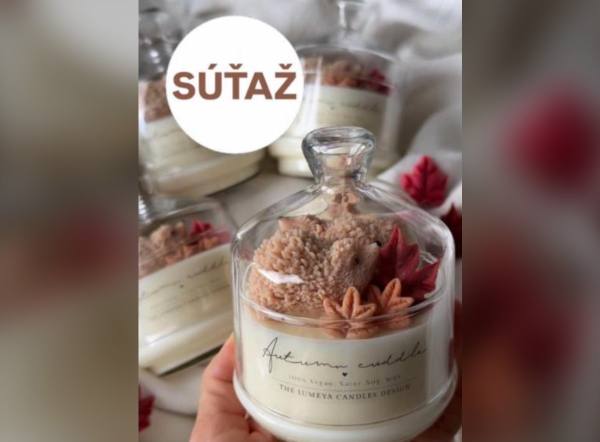 SÚŤAŽ The Lumeya Candles: vyhrajte jesennú sviečku (3 výhercovia)