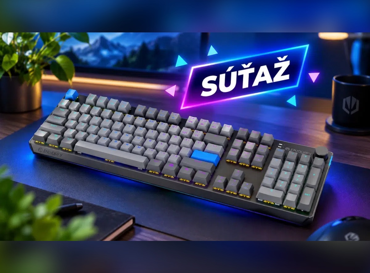 SÚŤAŽ TOUCHIT: vyhrajte hernú klávesnicu Endorfy