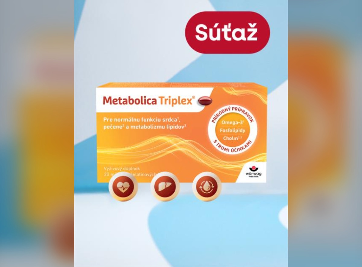 SÚŤAŽ Vaša Lekáreň: vyhrajte 3-mesačnú zásobu Metabolica Triplex (Instagram)