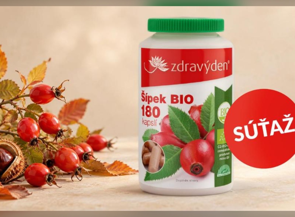 SÚŤAŽ Vitalita z prírody: vyhrajte Šípky BIO 180 kapsúl od Zdravý Den