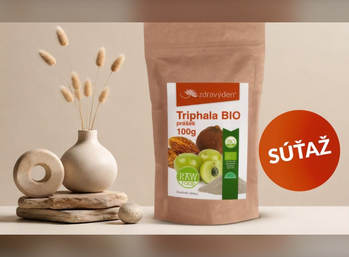 SÚŤAŽ Vitalita z prírody: vyhrajte Triphalu BIO od Zdravý Deň