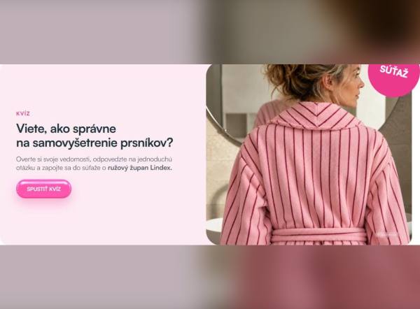 SÚŤAŽ VšZP: vyhrajte ružový župan Lindex (1 výherca)