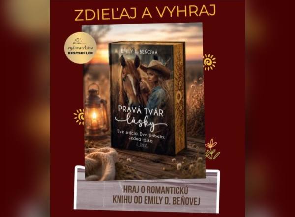 SÚŤAŽ Vydavateľstvo BESTSELLER: vyhrajte knihu Pravá tvár lásky