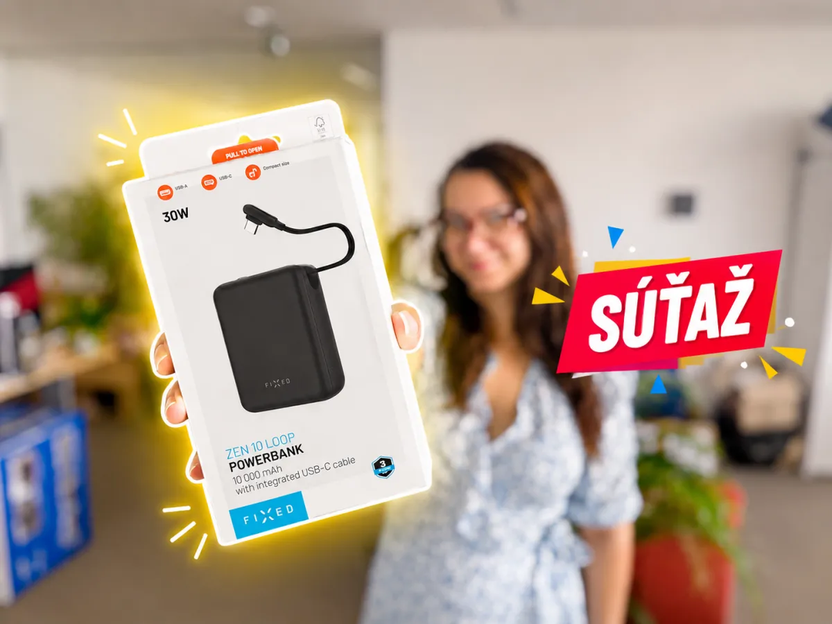 SÚŤAŽ: Vyhrajte 30W powerbanku FIXED