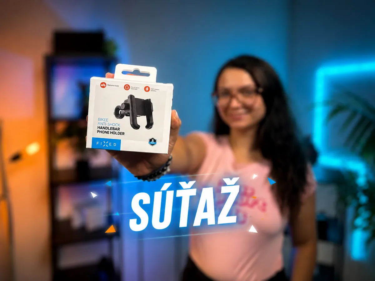 SÚŤAŽ: Vyhrajte anti-shock držiak smartfónu FIXED