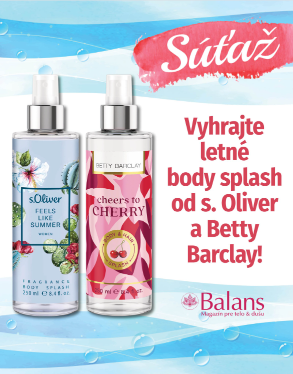 SÚŤAŽ! Vyhrajte letné body splash od s. Oliver a Betty Barclay