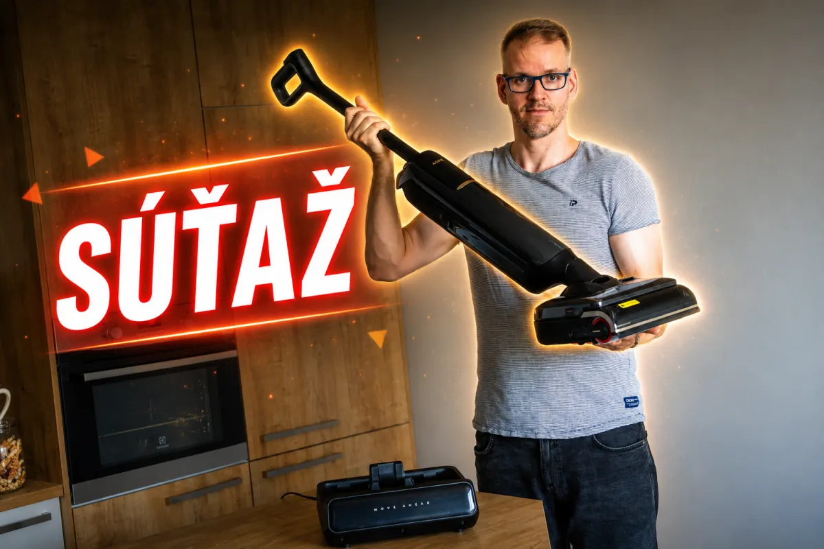 SÚŤAŽ: Vyhrajte mopovač MOVA M50 Pro