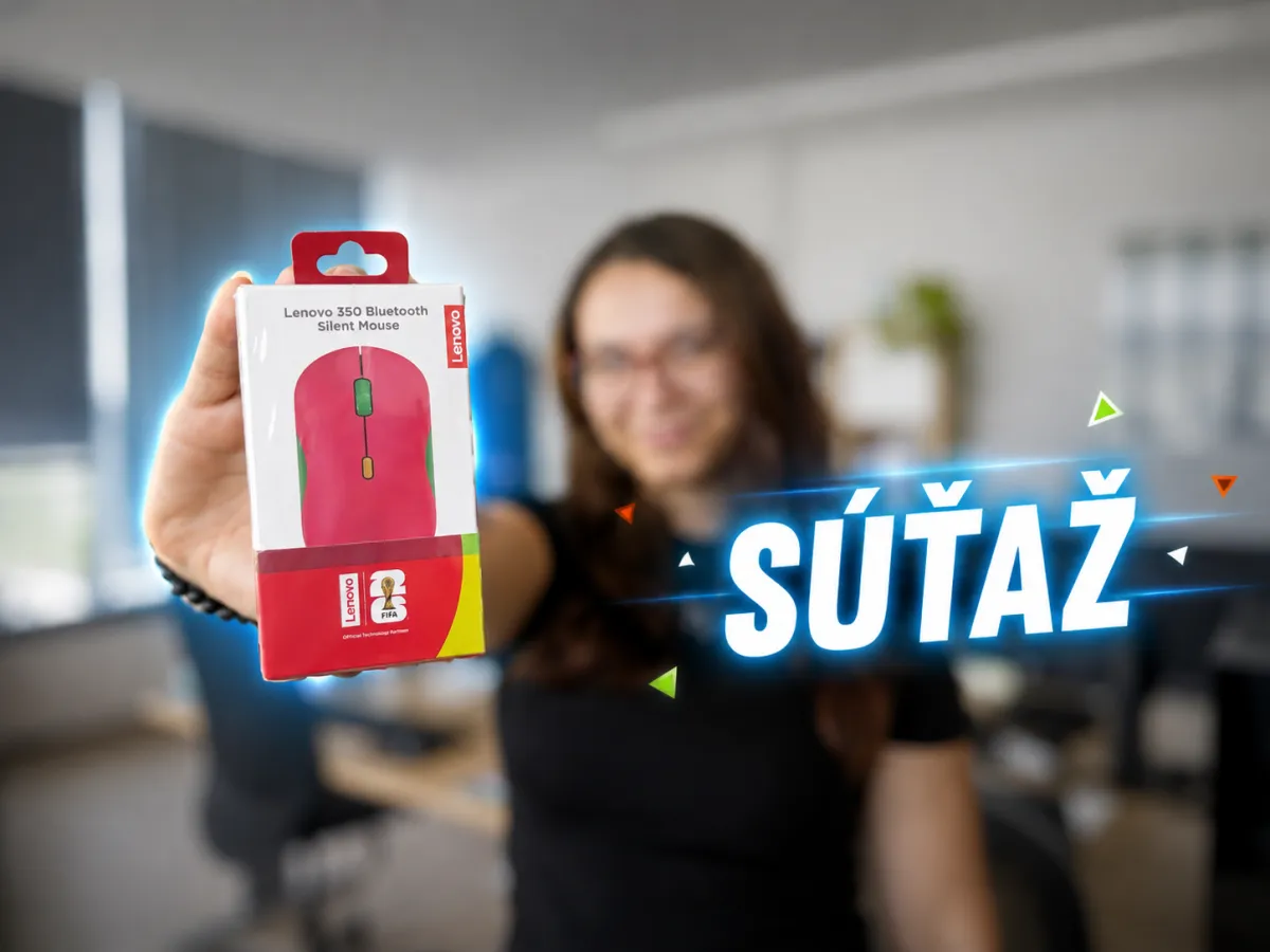 SÚŤAŽ: Vyhrajte počítačovú myšku Lenovo z edície FIFA