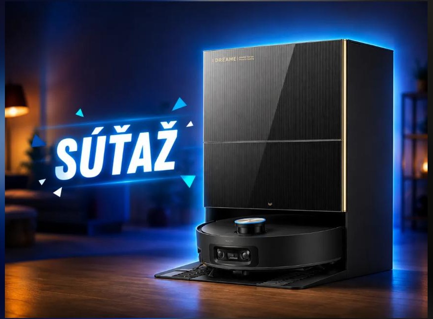 SÚŤAŽ: Vyhrajte špičkový robotický vysávač Dreame X60 Pro Ultra Complete