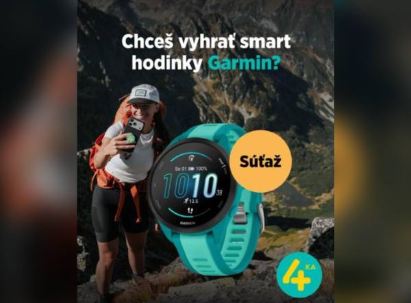 SÚŤAŽ We Are Hikemates: vyhrajte smart hodinky Garmin Forerunner 165 Music