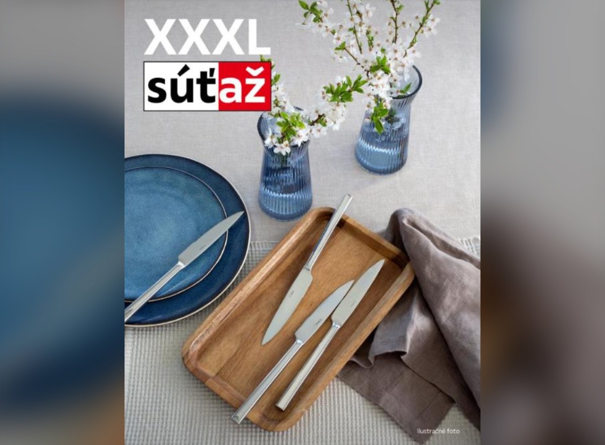 SÚŤAŽ XXXLutz: vyhrajte sadu steakových nožov Sola