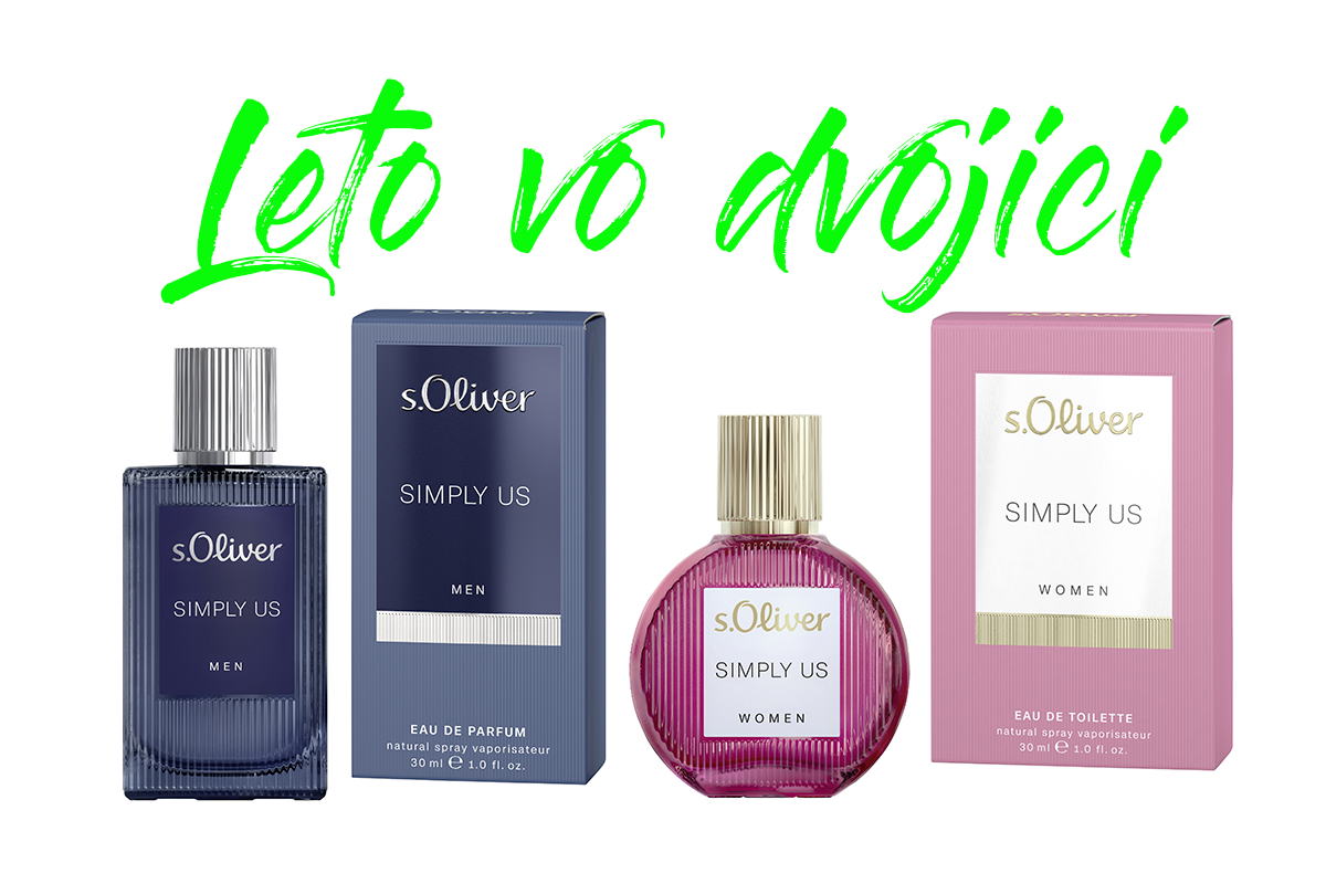 Súťažte s nami o skvelé parfemy SIMPLY US od značky s. Oliver