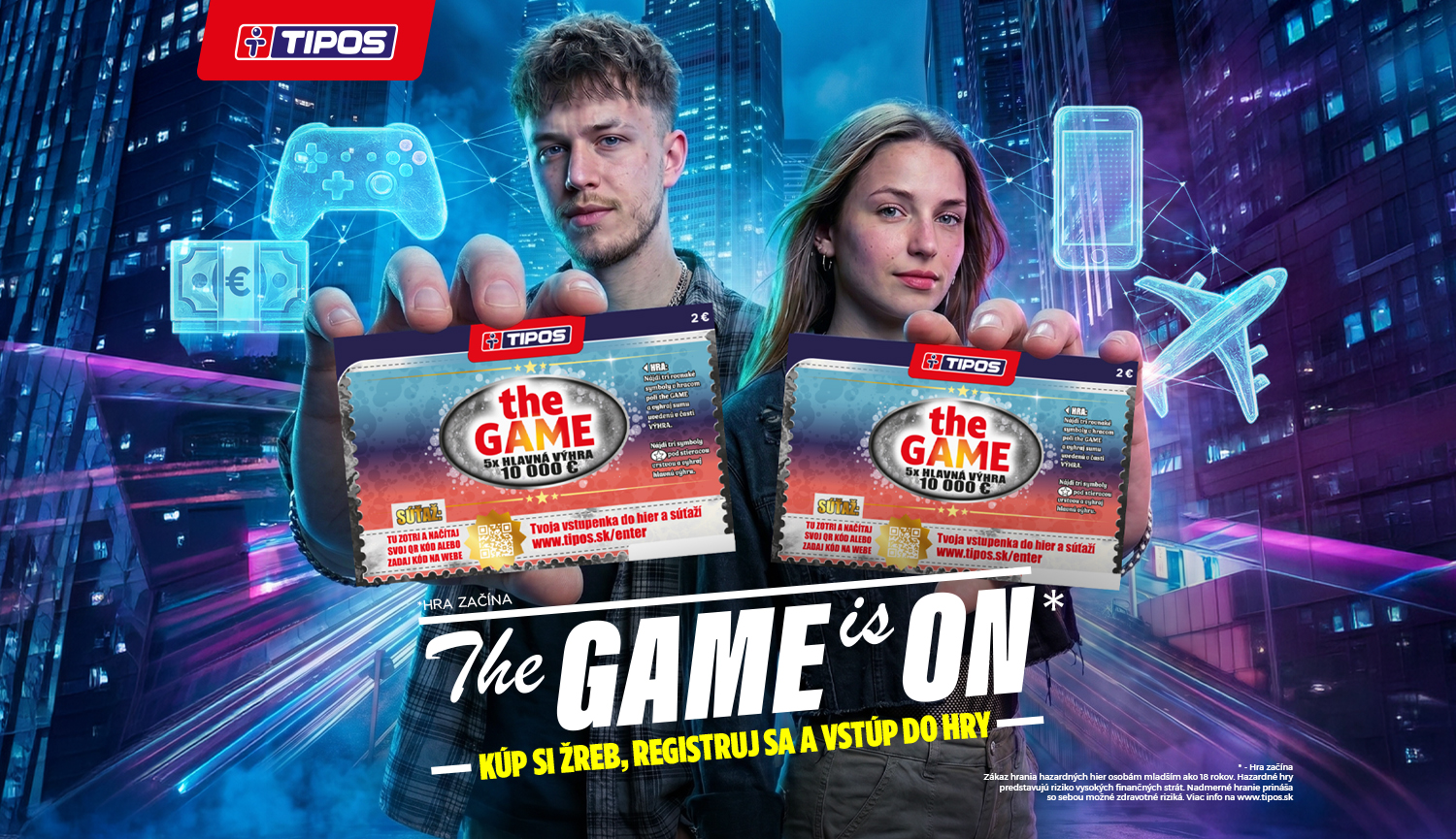 Tipovačka s TIPOSOM: GAME IS ON?