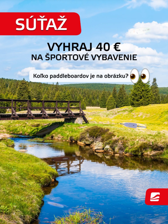 Vyhraj 40€ poukážku na športové vybavenie od inSPORTline