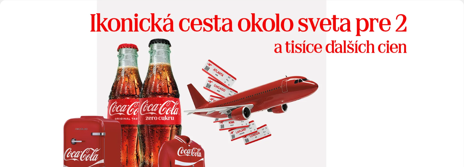 Vyhraj ikonickú cestu okolo sveta s Coca-Cola