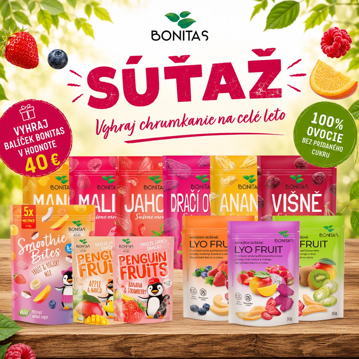 Vyhraj lyo balíček Bonitas v hodnote 40 €