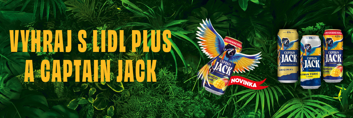 Vyhraj s Lidl Plus a Captain Jack
