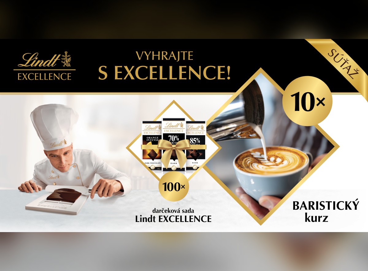 Vyhrajte baristický kurz s Lindt EXCELLENCE