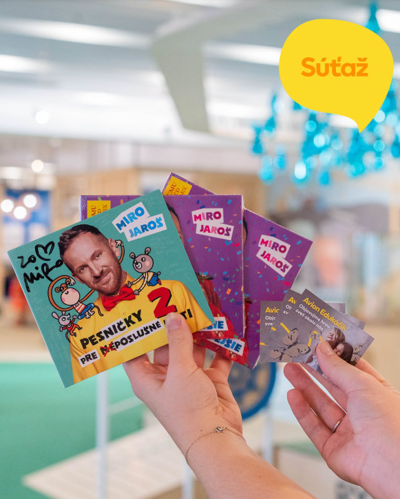 Vyhrajte CD Miro Jaroš a vstup do Avion Edukáčik!